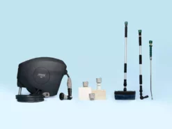 Hoselink Hoses & Sprinklers The Handiest Cleaning + Hose Reel Pack - Charcoal Or Beige