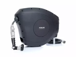 Hoselink 30m Retractable Hose Reel - Charcoal Hoses & Sprinklers