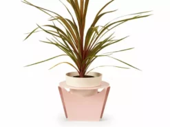 Bendo 'GROW' Sheet Metal Plant Stand & Large Pot