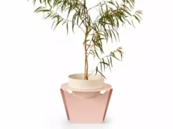 Bendo 'GROW' Sheet Metal Plant Stand & Large Pot