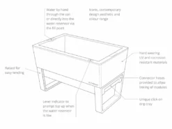 GLOWPEAR PTY LTD Mini Bench Outdoor Accessories