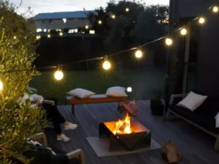 Hoselink Outdoor Living Warm White Solar Party Bulb String Lights - 25 Bulb Starter Set