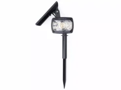Hoselink Adjustable Solar Garden Spotlight - Ground Spike LED Outdoor Living
