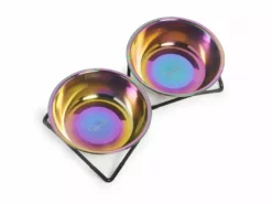 Bendo Double Cat Bowl - Mix 'n' Match