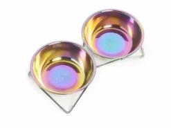 Bendo Double Cat Bowl - Mix 'n' Match