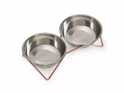 Bendo Double Cat Bowl - Mix 'n' Match