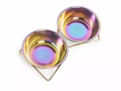 Bendo Double Cat Bowl - Mix 'n' Match