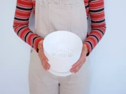 Decor Outdoor Accessories White Selfwatering Pots 170mm