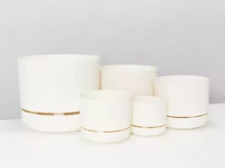 Mr Kitly Linen Selfwatering Pots 215mm Outdoor Accessories