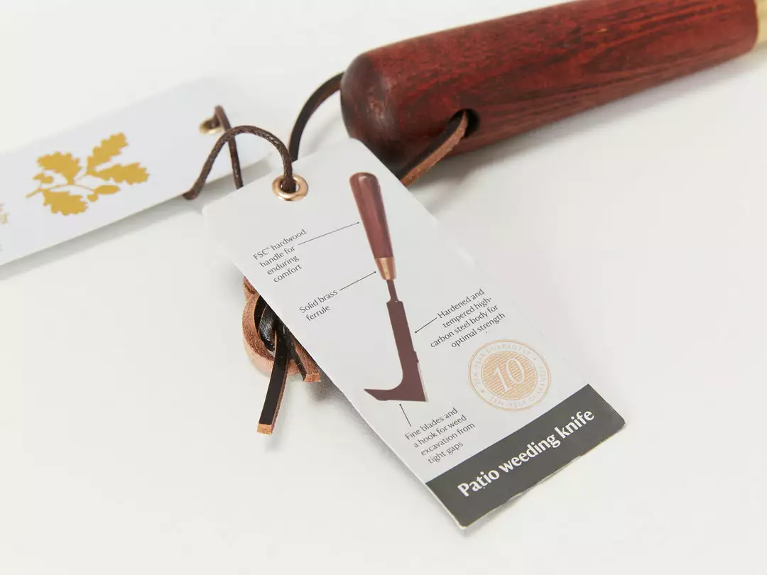 Burgon & Ball Outdoor Accessories National Trust Weeding Knife 6 Burgon & Ball Outdoor Accessories National Trust Weeding Knife