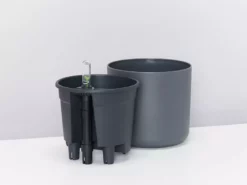 Elho Pots & Hanging Baskets Round Eco-Friendly Planters - Self-Watering