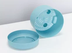 Mr Kitly Blue Selfwatering Pots 170mm