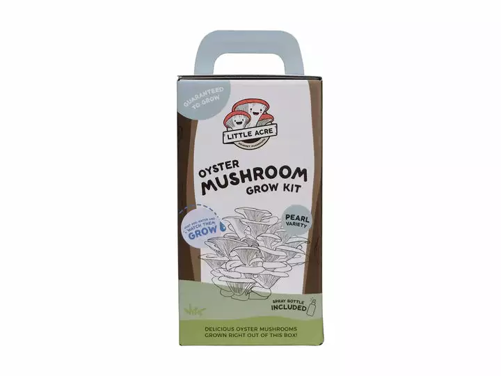 Little Acre Gourmet Mushrooms Gift Kits Pearl Oyster Mushroom Grow Kit 5 Little Acre Gourmet Mushrooms Gift Kits Pearl Oyster Mushroom Grow Kit