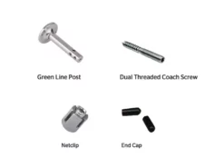 Pro Rig Outdoor Living Stainless Steel Trellis Kit For Climbing Plants