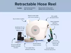Hoselink Hi-Flow 25m Retractable Hose Reel 10 Hoselink Hi-Flow 25m Retractable Hose Reel