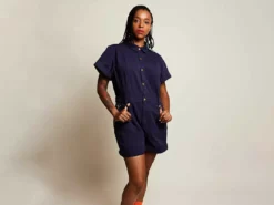 Suk Workwear Cropped Boiler Suit