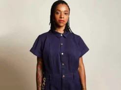 Suk Workwear Cropped Boiler Suit