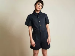 Suk Workwear Cropped Boiler Suit