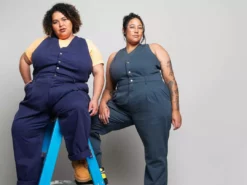 Suk Workwear Open Front Overalls - Full Length