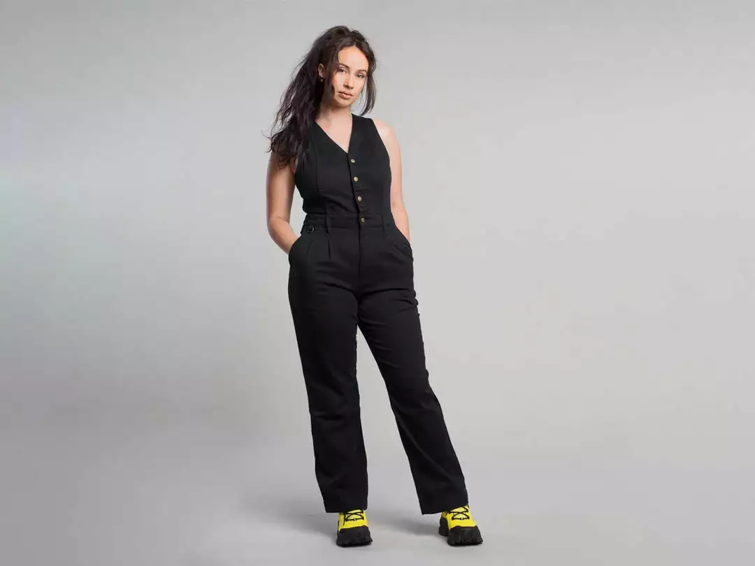 Suk Workwear Open Front Overalls - Full Length 4 Suk Workwear Open Front Overalls - Full Length