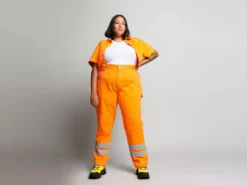 Suk Workwear Slim Pants Reflective