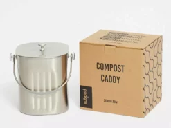 Subpod AU Composting Compost Caddy Stainless Steel
