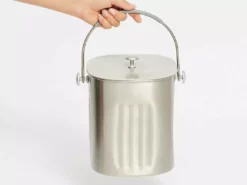 Subpod AU Composting Compost Caddy Stainless Steel