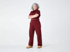 SUK Workwear Relaxed Work Pants (Oxblood)