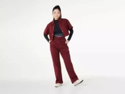 SUK Workwear Relaxed Work Pants (Oxblood)