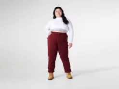 SUK Workwear Slim Pants (Oxblood)