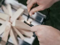 Outdoor Living Barebones Wolf And Grizzly Campfire Trio