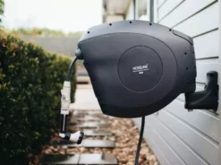 Hoselink 30m Retractable Hose Reel - Charcoal Hoses & Sprinklers