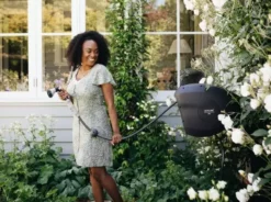 Hoselink 30m Retractable Hose Reel - Charcoal Hoses & Sprinklers