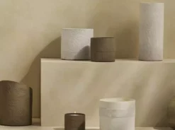 Tree Stripes Pty Ltd Cylinder Pot Kilima - Chalk