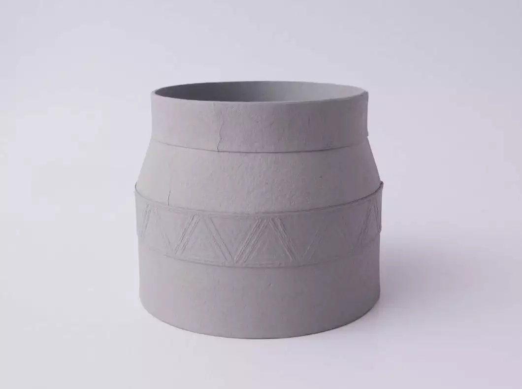 Tree Stripes Pty Ltd Matki Pot Kilima - Light Grey 4 Tree Stripes Pty Ltd Matki Pot Kilima - Light Grey