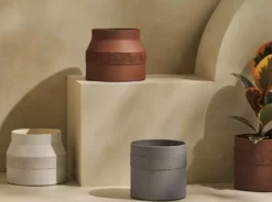 Tree Stripes Pty Ltd Matki Pot Kilima - Chalk