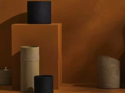 Tree Stripes Pty Ltd Pots & Hanging Baskets Cylinder Pot Monstera - Black 9 Tree Stripes Pty Ltd Pots & Hanging Baskets Cylinder Pot Monstera - Black