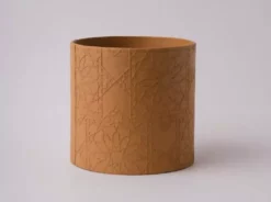 Tree Stripes Pty Ltd Pots & Hanging Baskets Cylinder Pot Diwali - Ochre