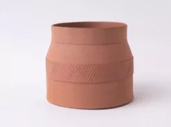 Tree Stripes Pty Ltd Pots & Hanging Baskets Matki Pot Kilima - Rustic Brown