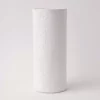 Tree Stripes Pty Ltd Cylinder Vase Diwali - White Pots & Hanging Baskets 2 Tree Stripes Pty Ltd Cylinder Vase Diwali - White Pots & Hanging Baskets
